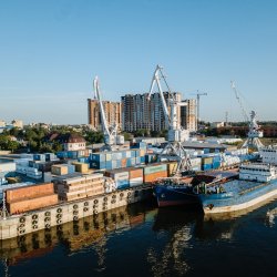Грузооборот астраханских морских портов за два месяца этого года составил 434 тыс. тонн.